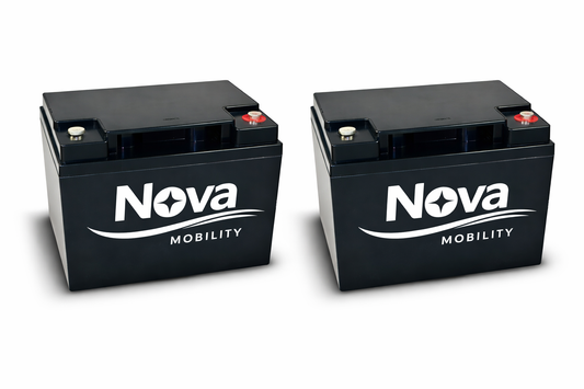 Scootmobiel Accu 12V – 50Ah AGM (2 Stuks)